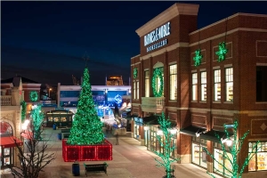 Commercial Holiday Lighting Installation