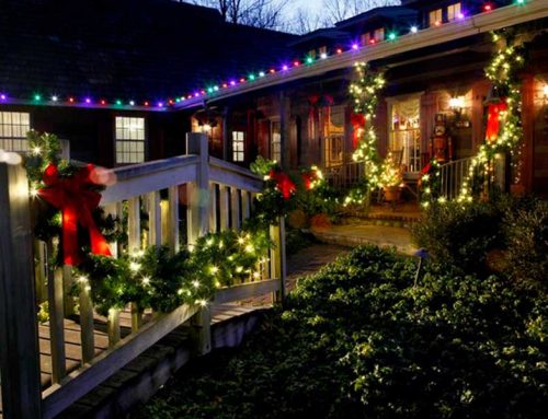 Residential Christmas Lighting Installation Service